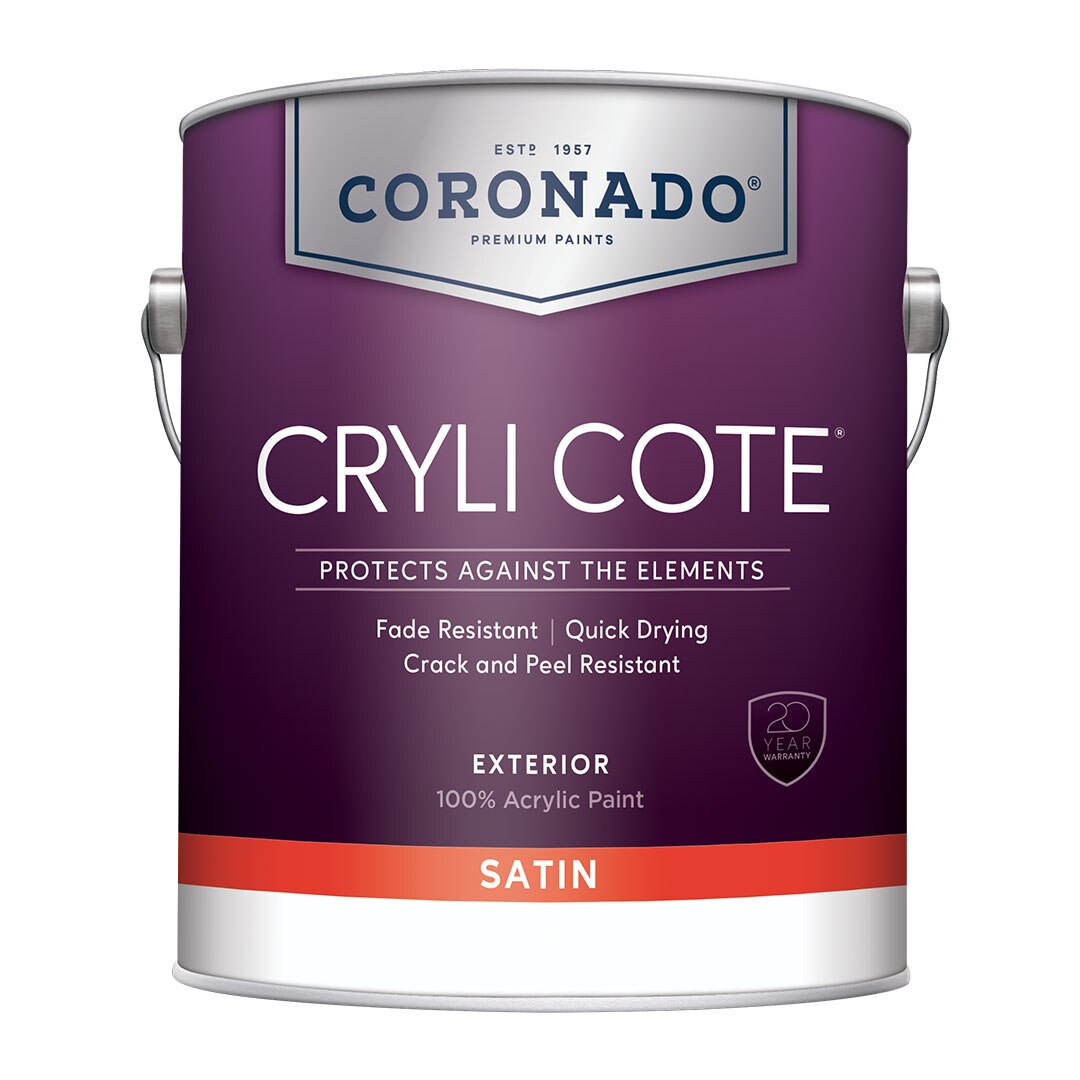 Cryli Cote® Acrylic Exterior Paint - Satin N410
