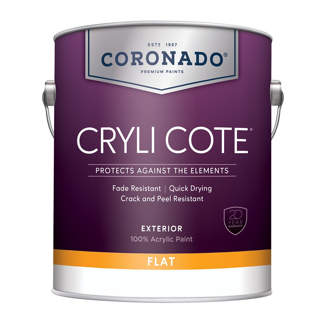Cryli Cote® Acrylic Exterior Paint - Flat N10