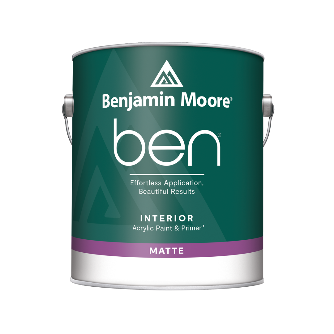 Ben® Waterborne Interior Paint- Matte N624
