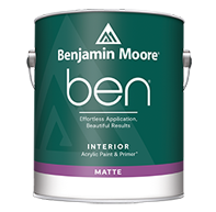 Ben® Waterborne Interior Paint- Matte N624