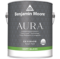 Aura Waterborne Exterior Paint - Soft Gloss Finish N632