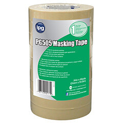 Intertape Polymer PG505 1 1/2" 36mm Masking Tape/All Pro Gold